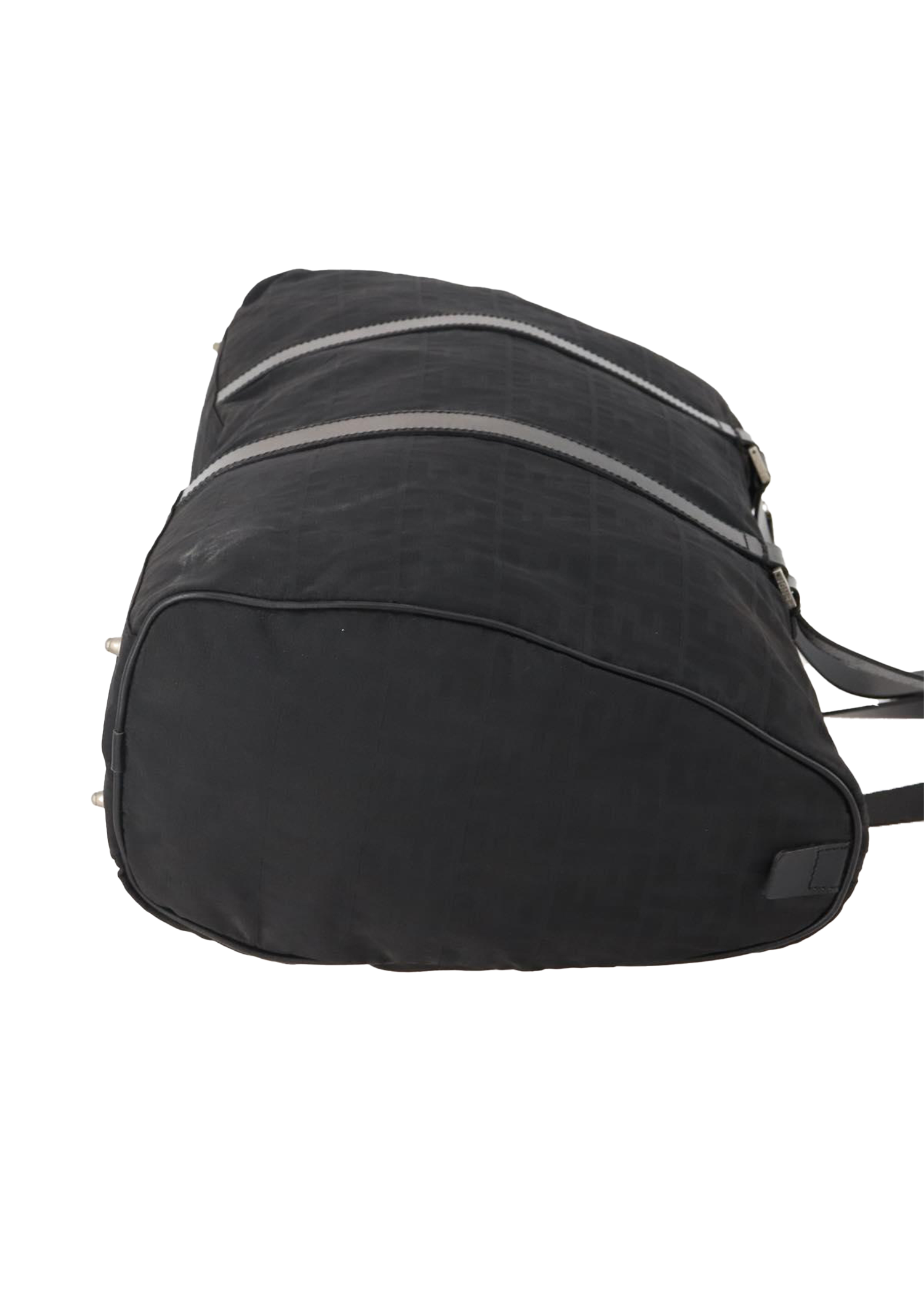 Fendi Black Zucca Travel Duffle