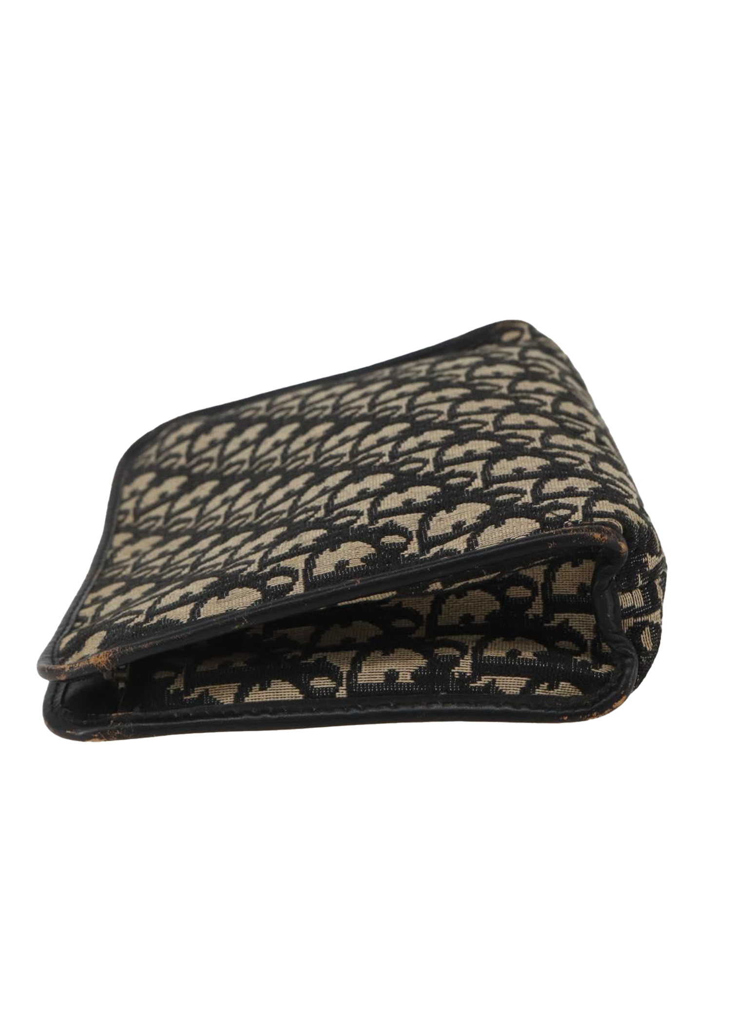 Dior Navy Monogram Rectangle Clutch