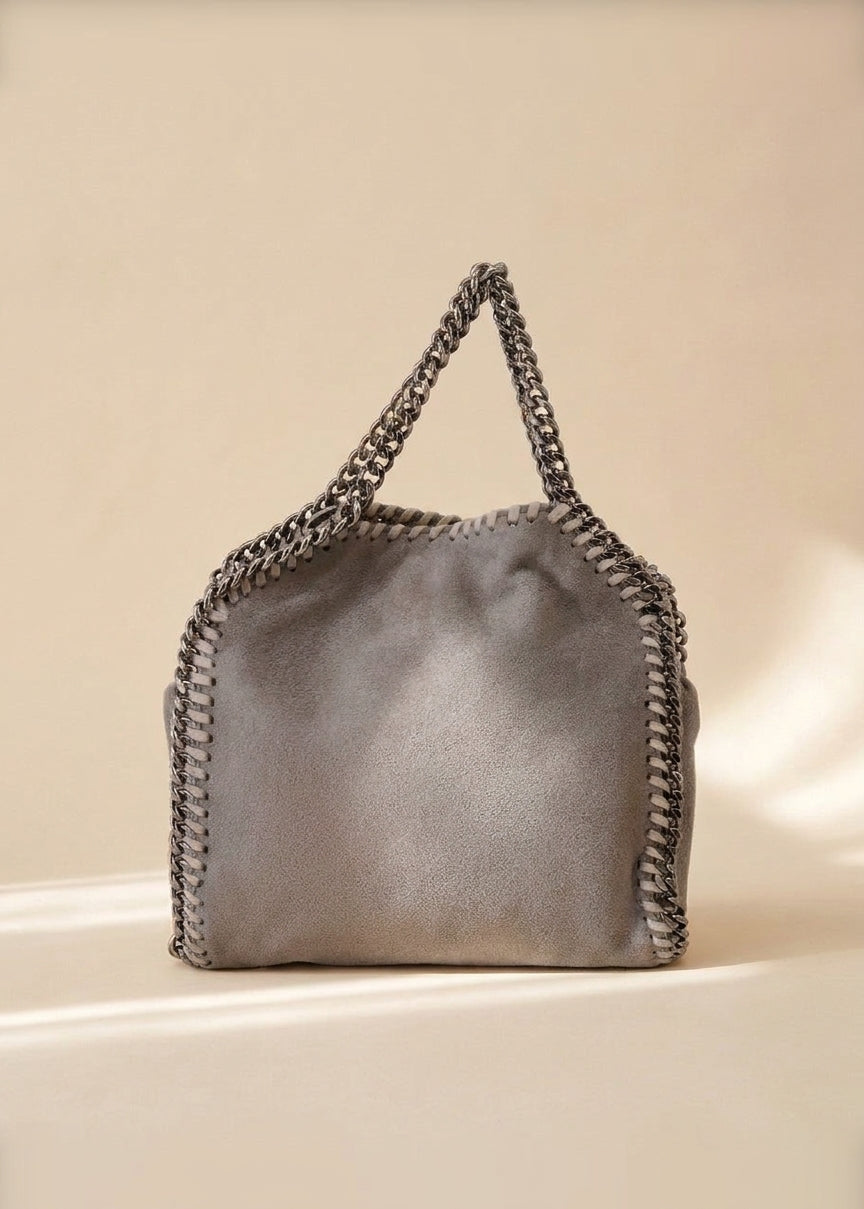 Stella McCartney Grey Falabella Mini Shoulder Bag cover