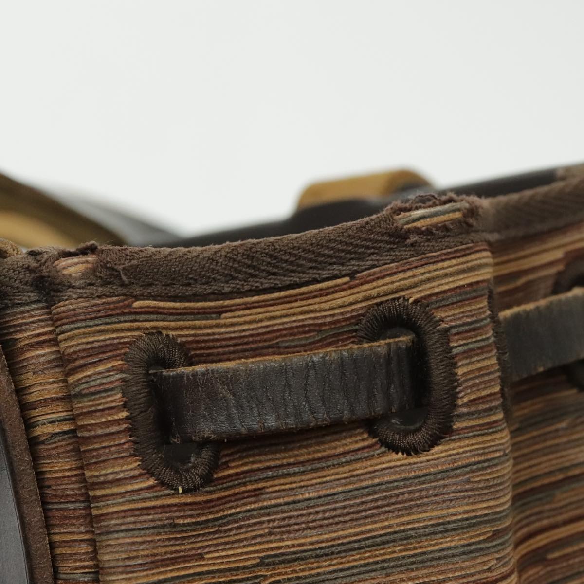Hermès Herbag Green and Brown