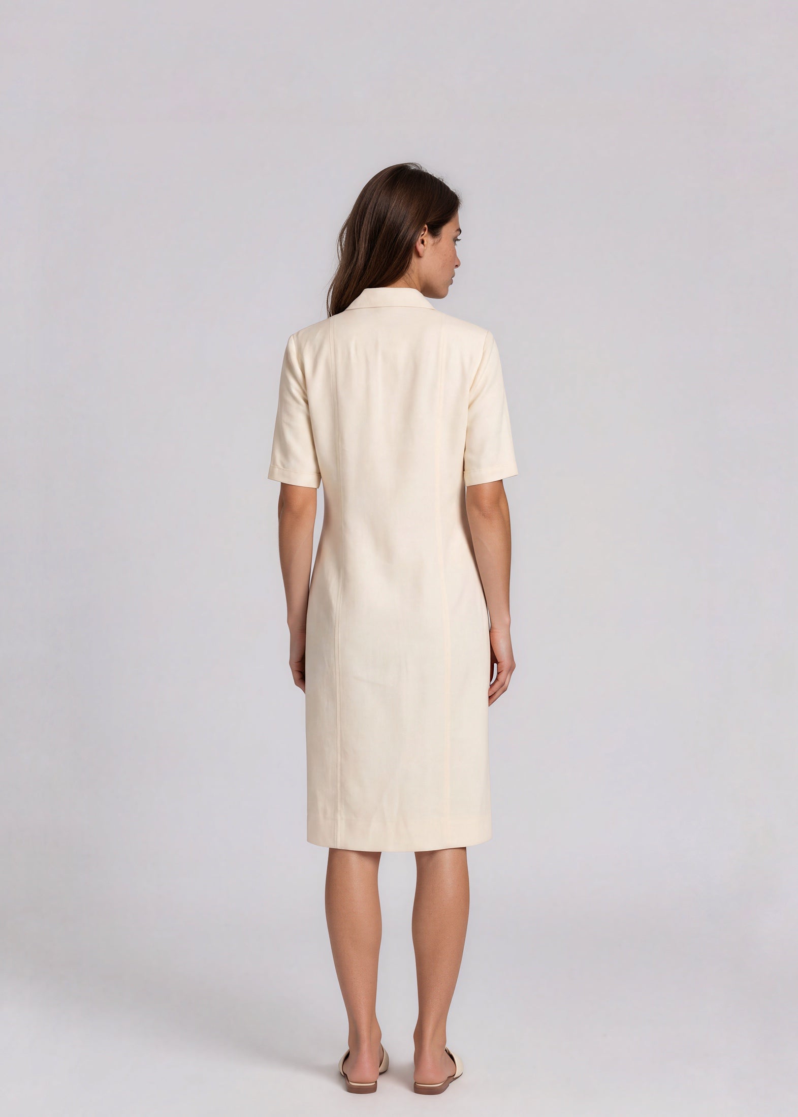 Chanel Cream Blazer Dress