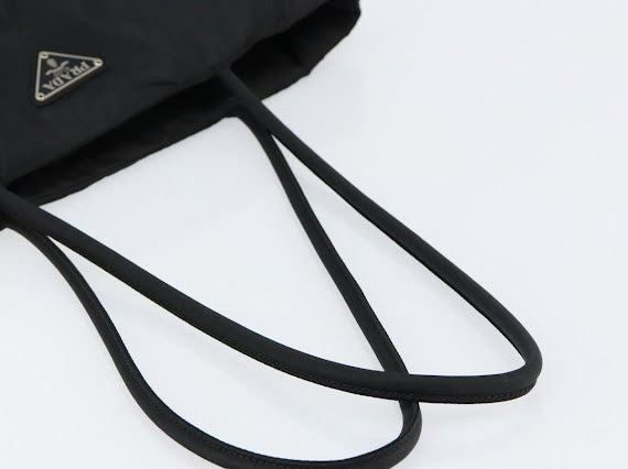 Prada Black Nylon Tote