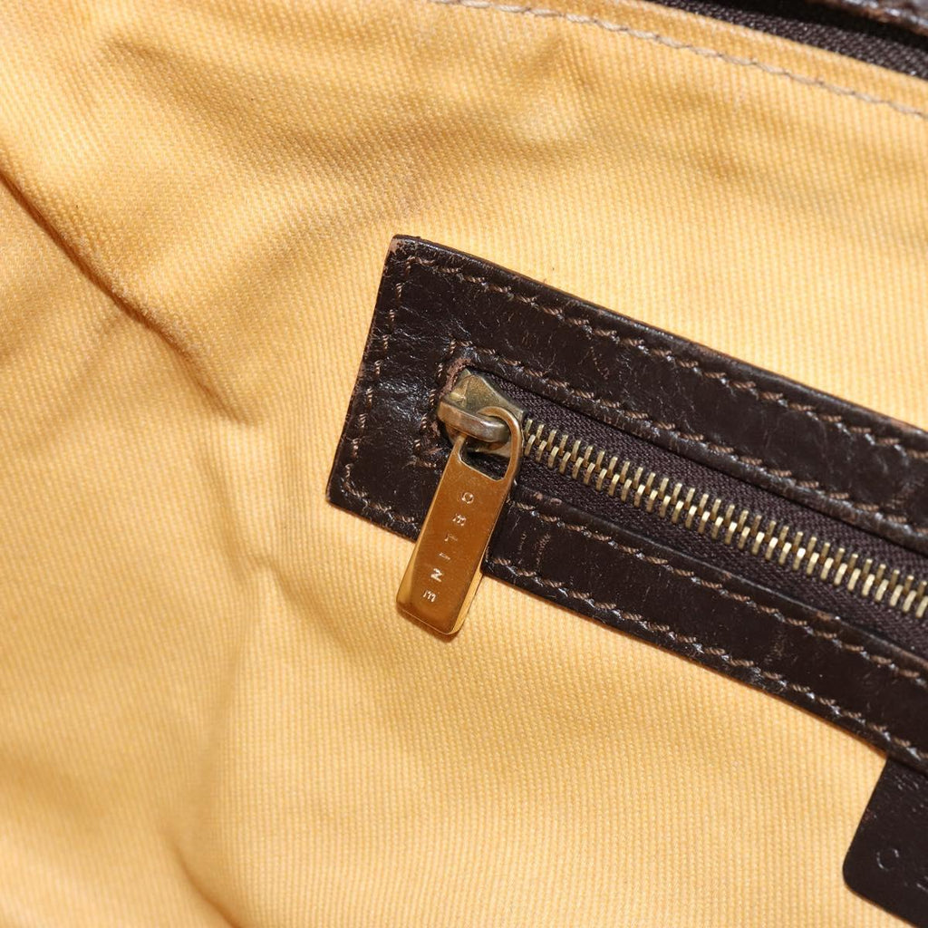 Celine Brown and Cream Handbag