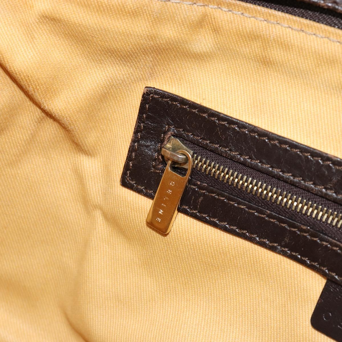 Celine Brown and Cream Handbag