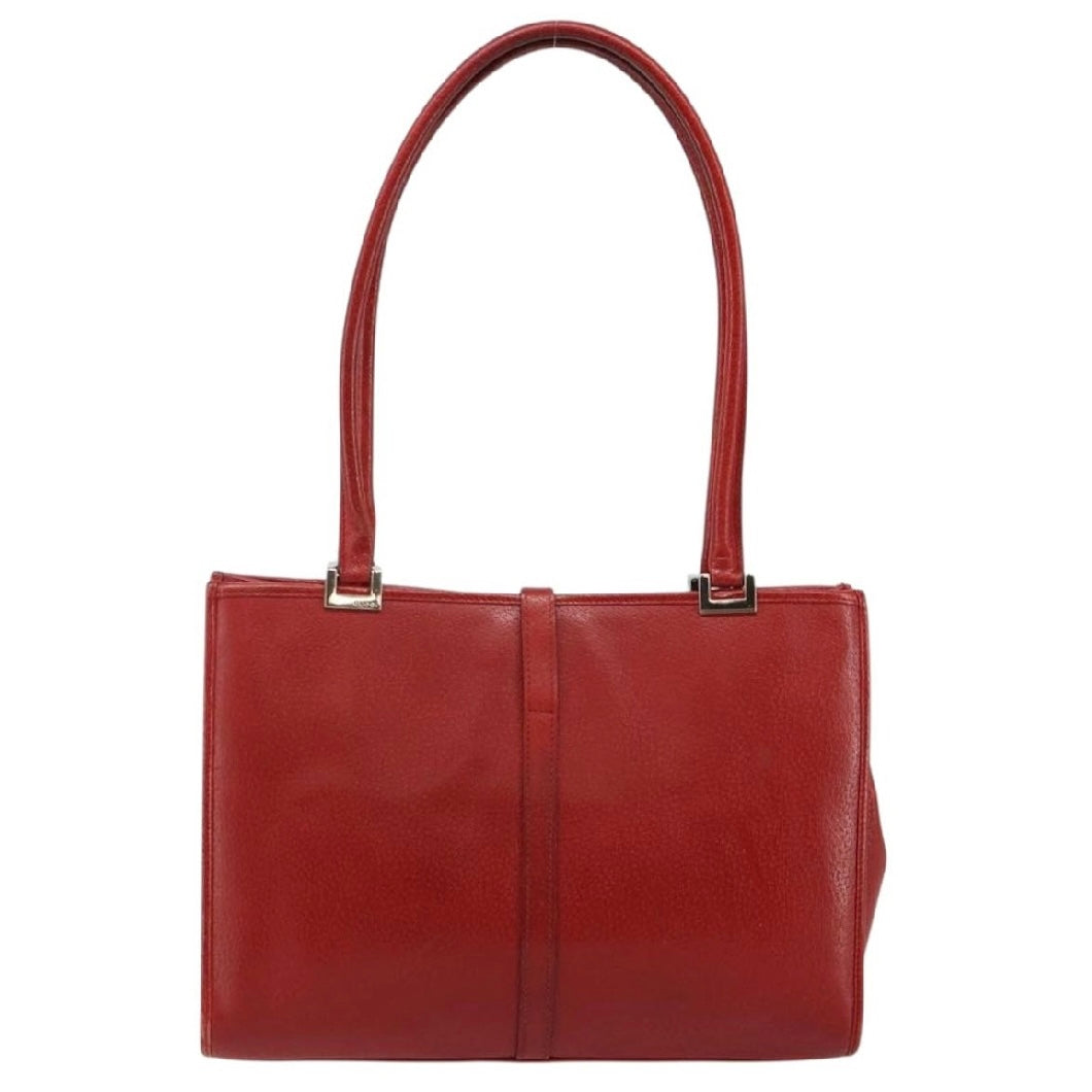 Gucci Red Leather Jackie Bag