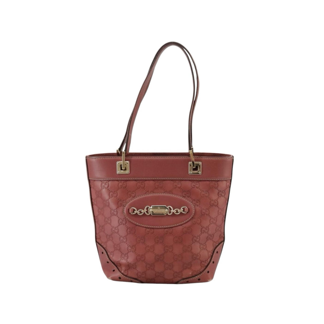 Gucci Pink Monogram Hand Bag