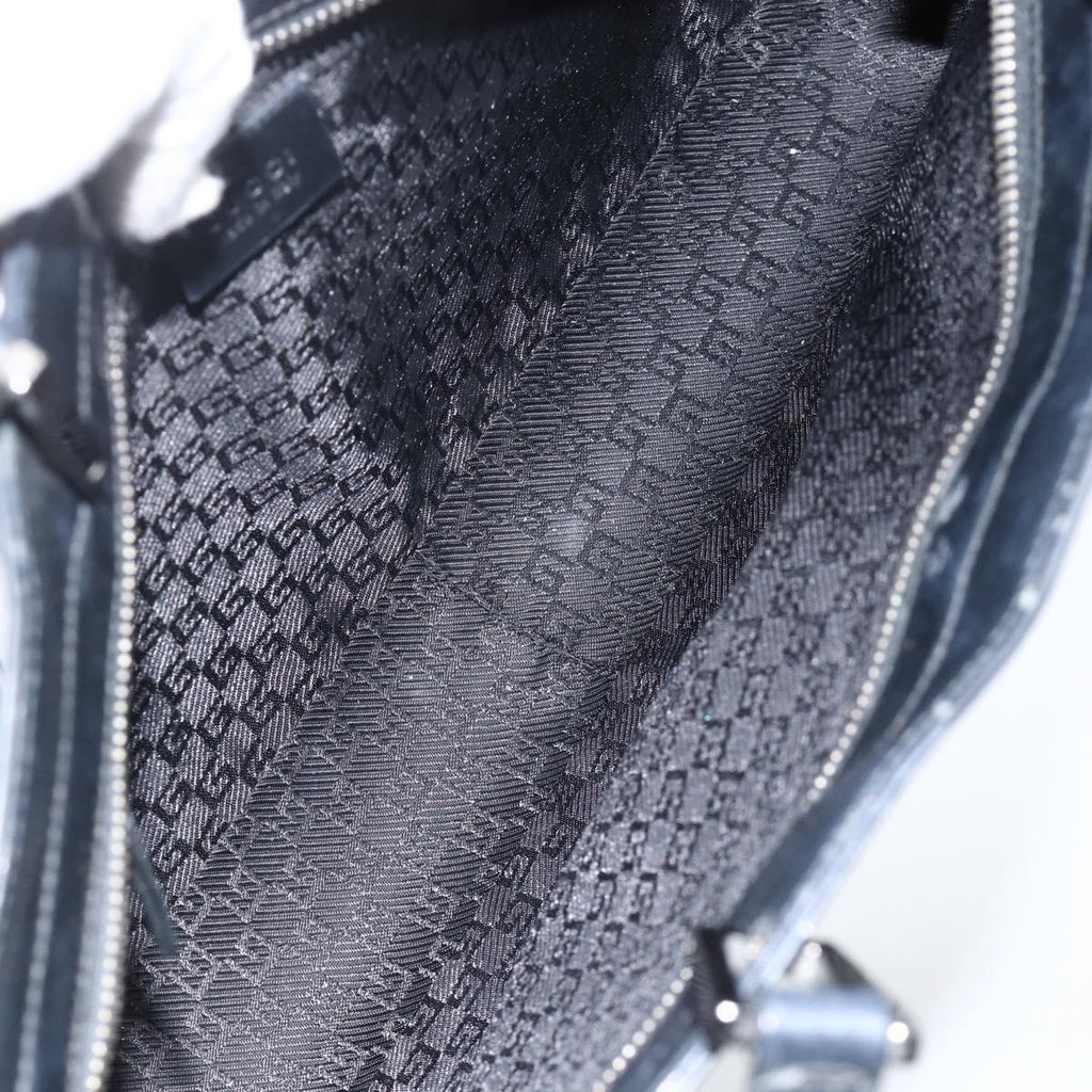 Gucci Black Leather Shoulder Bag