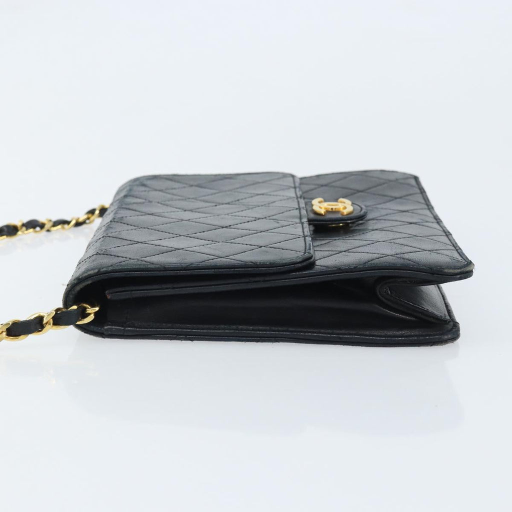 Chanel Black Quilted Leather Flap Bag