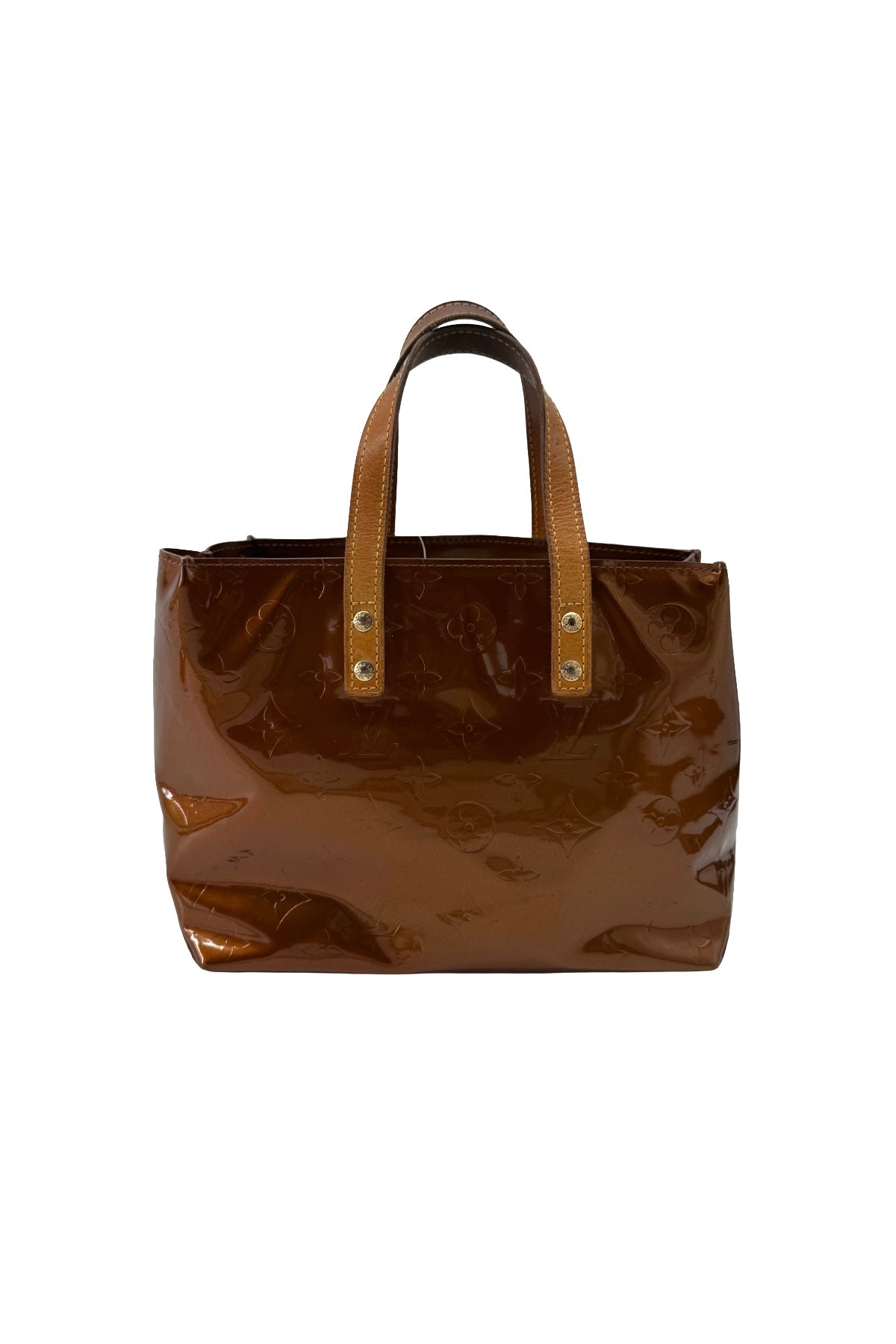 Louis Vuitton Brown Vernis Mini Tote