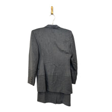 Load image into Gallery viewer, Escada Grey Blazer And Skirt Set
