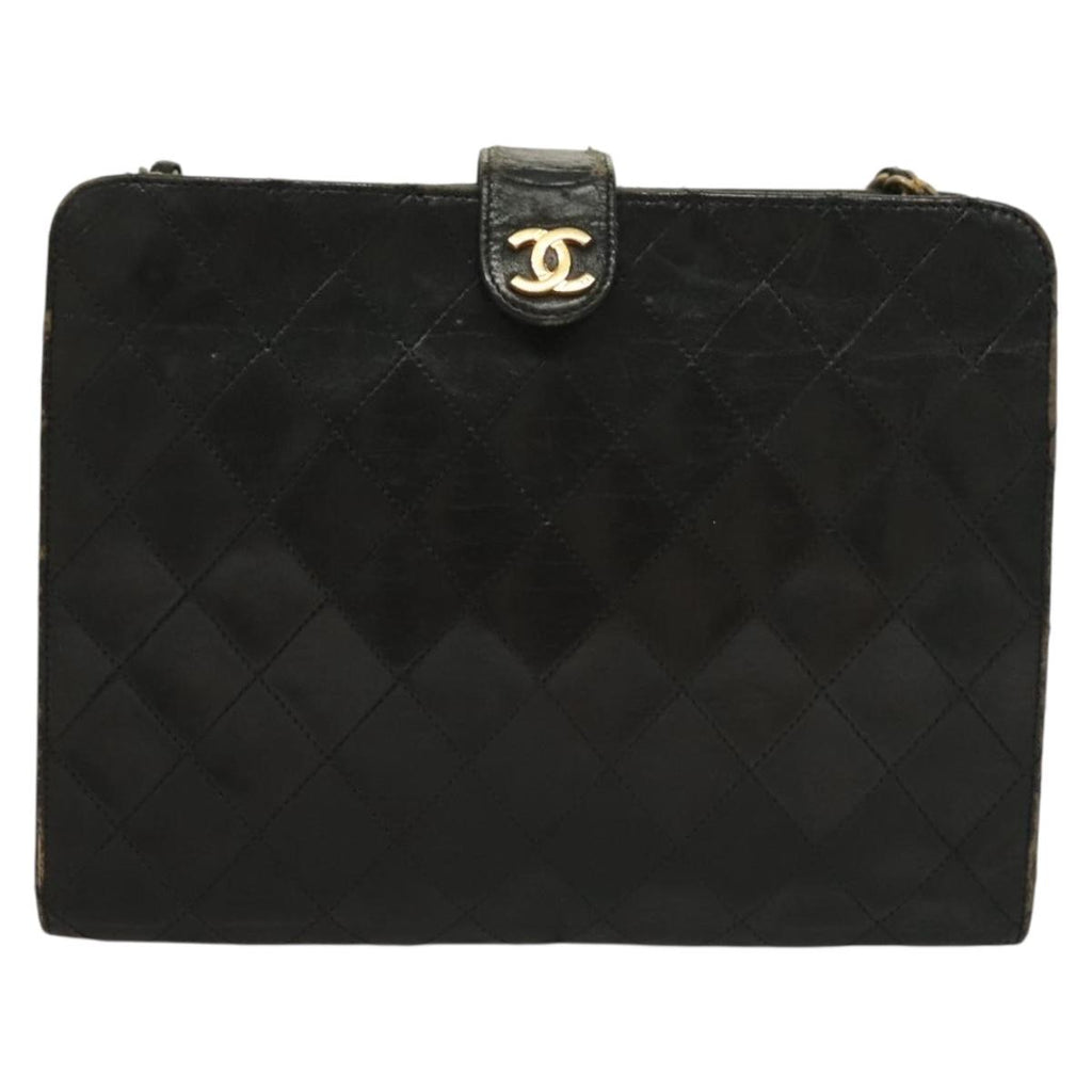 Chanel Black Leather Crossbody