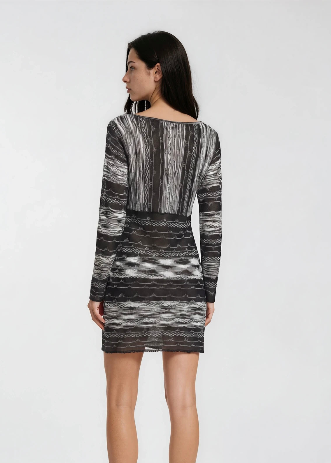 Missoni Black and white Long Sleeve Dress