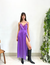 Load image into Gallery viewer, Purple Lace Midi Dress
