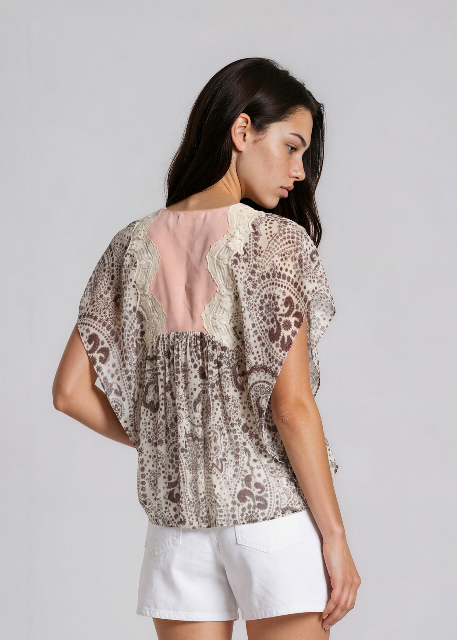 Chloe Paisley Printed Blouse