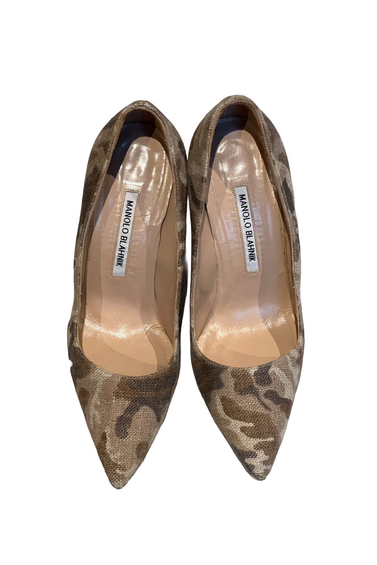 Manolo Blahnik Camo Pumps