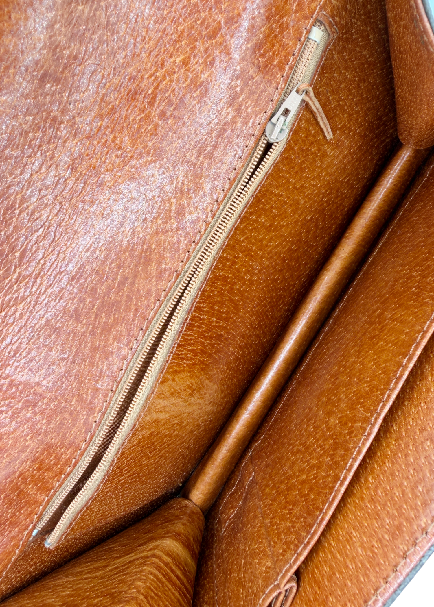 Louis Vuitton Monogram and Brown Clutch