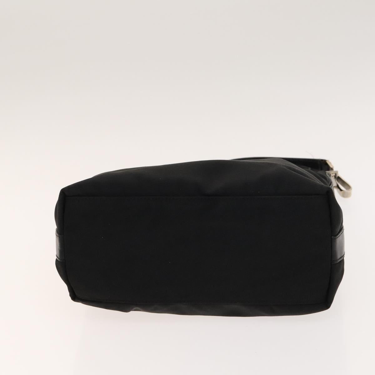 Gucci Black Canvas and Leather Shoulder Bag