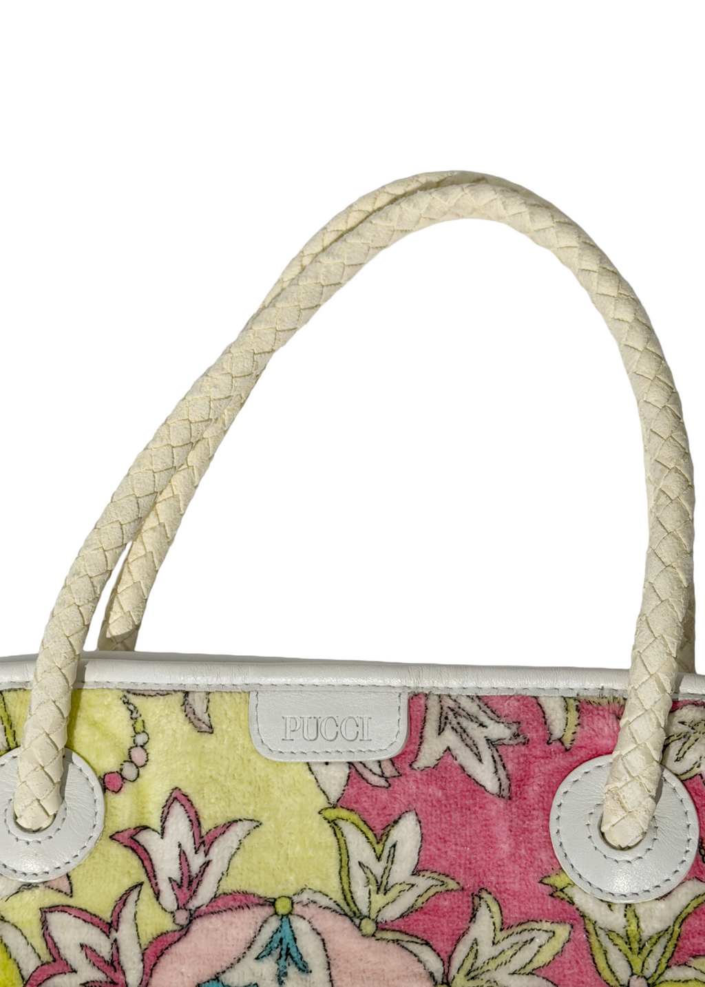 Pucci Pink Printed Mini Tote