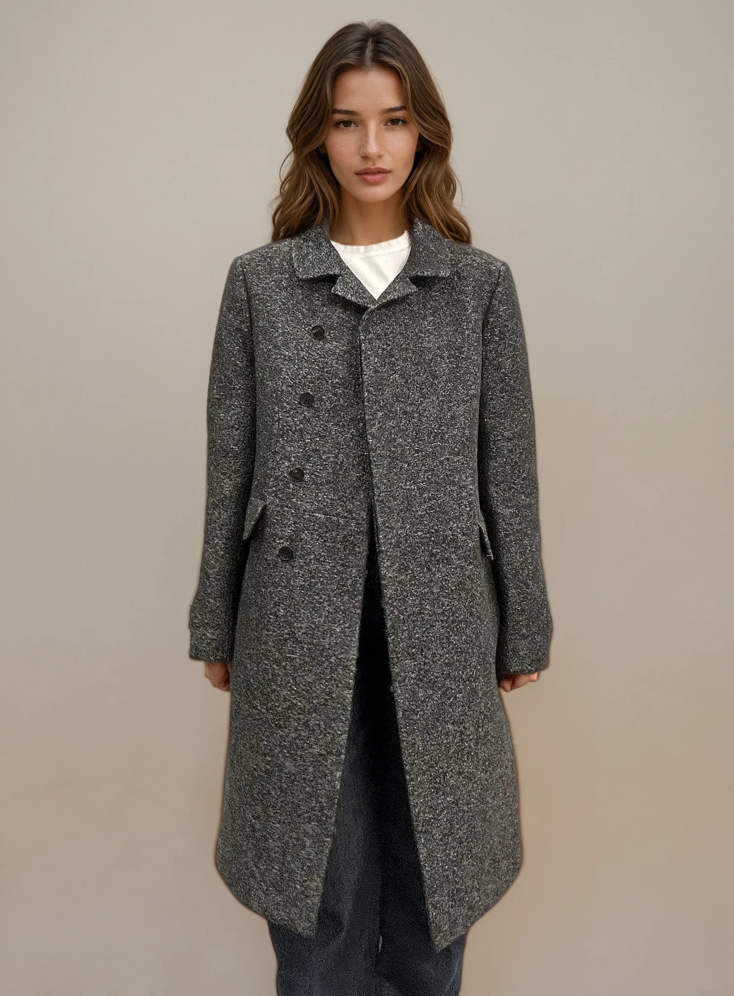 Calvin Klein Collection Grey Coat
