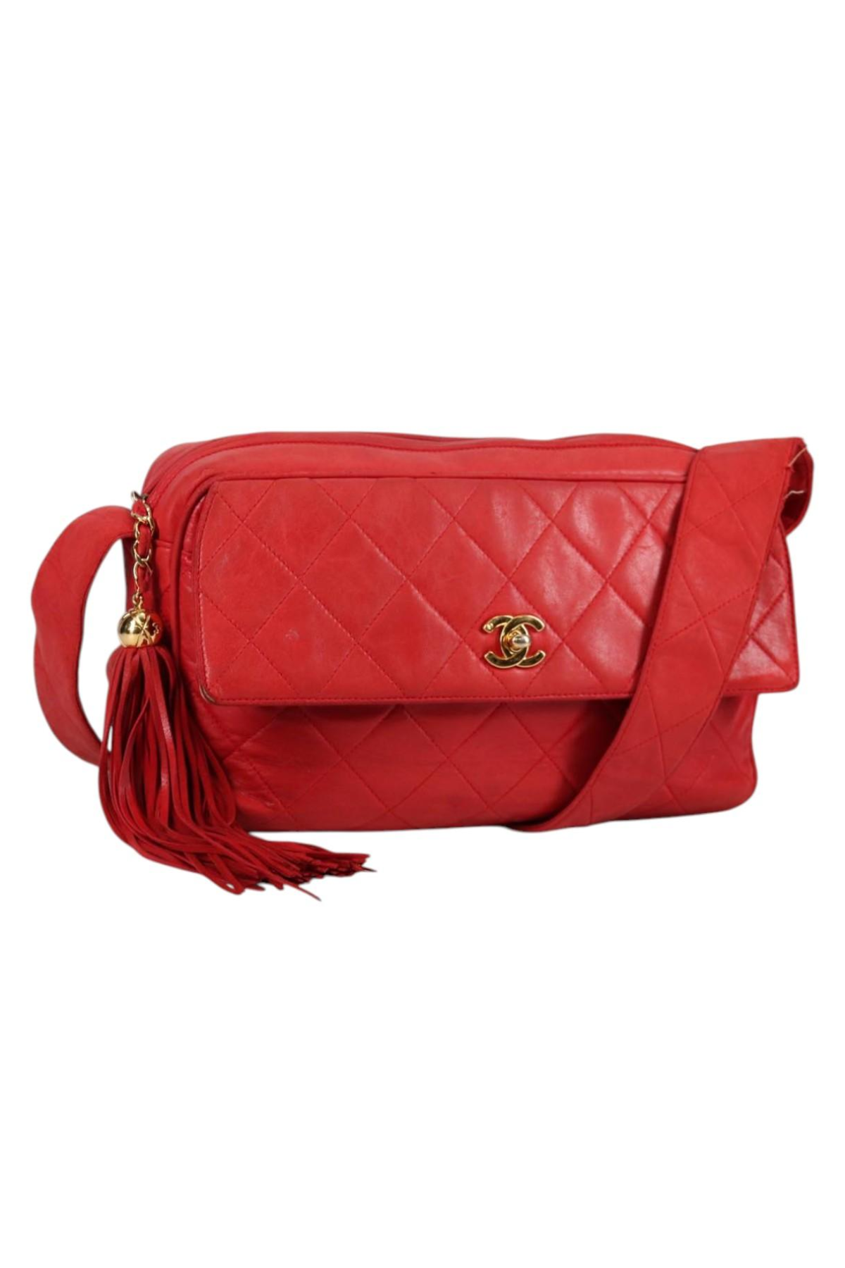 Chanel Red Crossbody