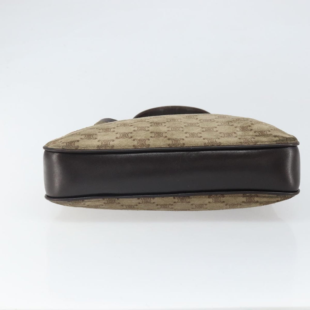 Celine Brown Suede Shoulder Bag