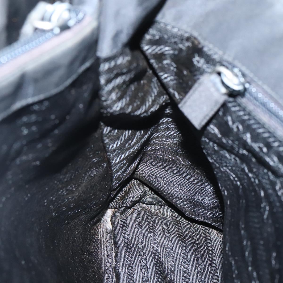 Prada Black Nylon Handbag