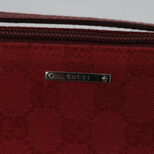Load image into Gallery viewer, Gucci Red Monogram Boat Pochette
