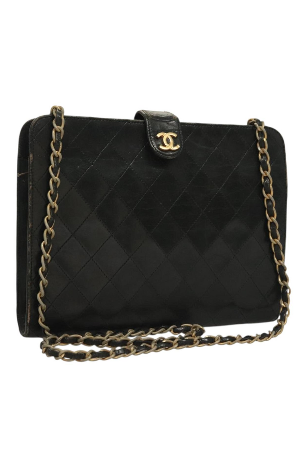 Chanel Black Leather Crossbody