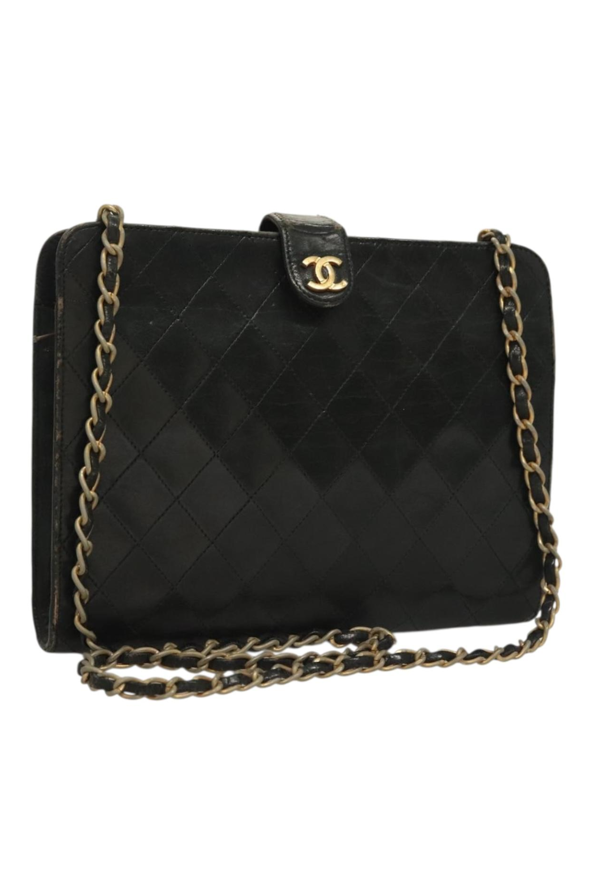 Chanel Black Leather Crossbody