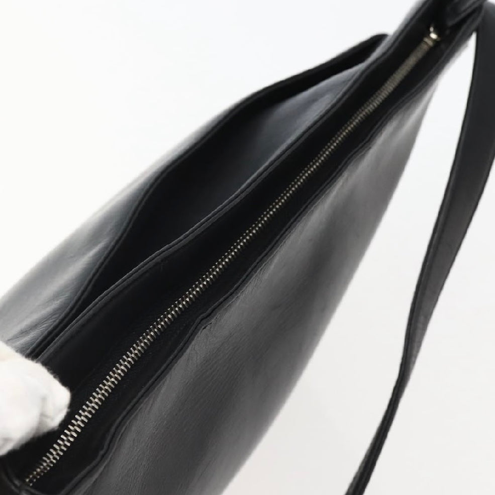 Chanel Black Leather Shoulder Bag