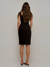 Load image into Gallery viewer, Escada Black Corset Dress
