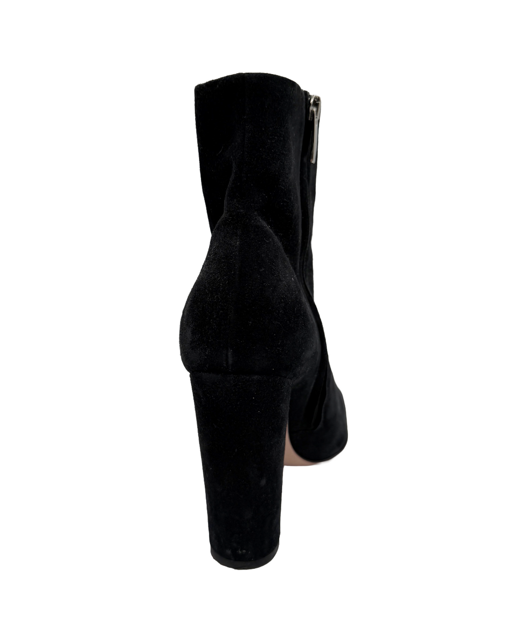 Gianvito Rossi Black Suede Ankle Booties