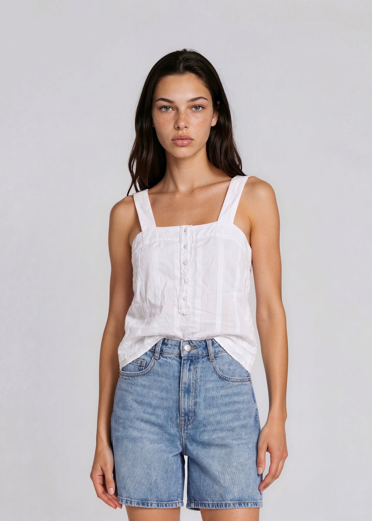 Chloe White Tank