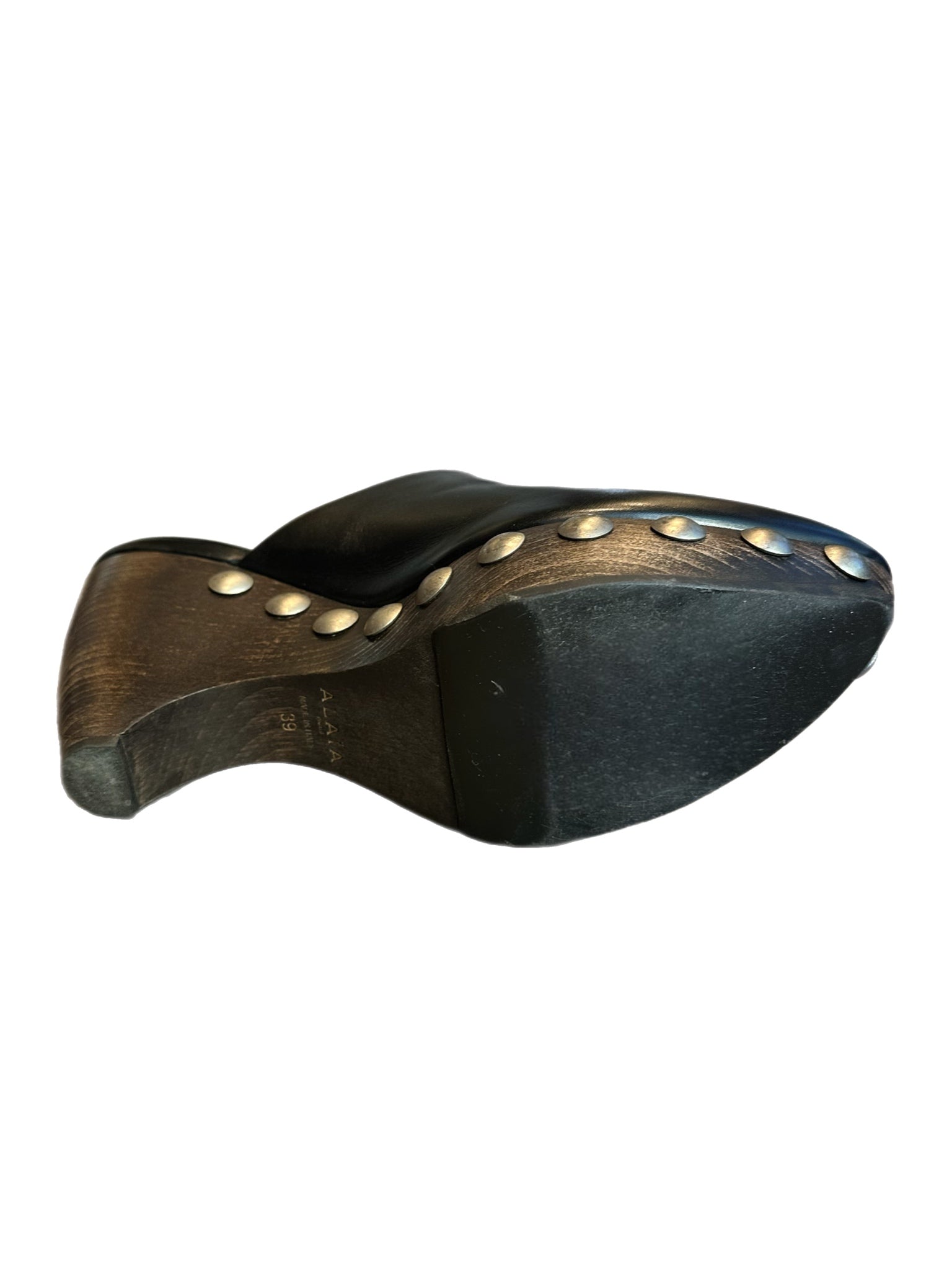 Alaïa Black Clogs