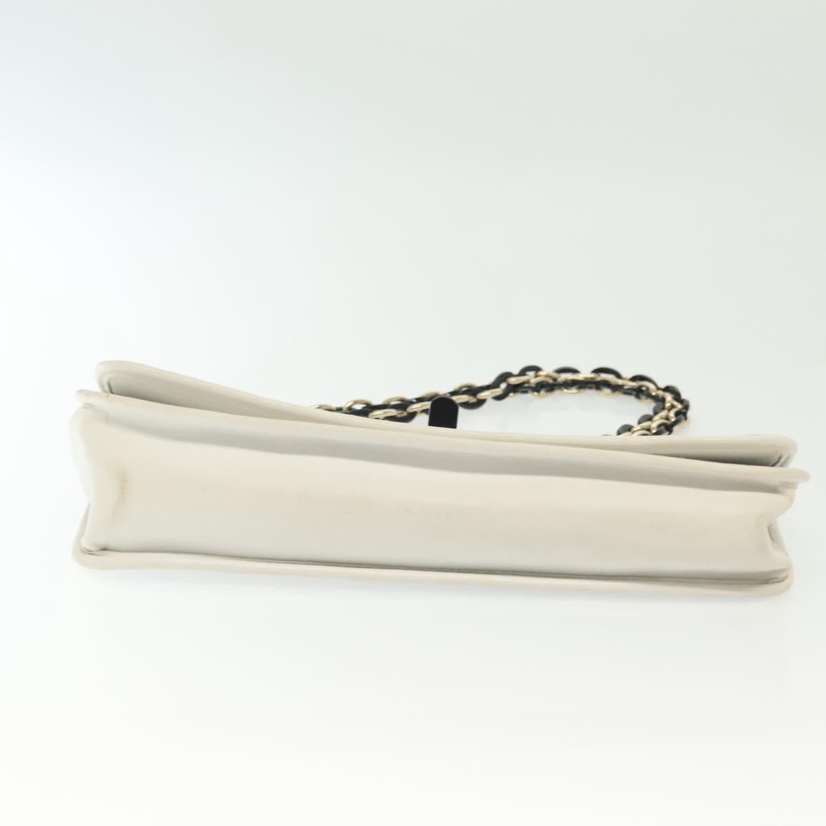 Chanel White & Black Shoulder Bag