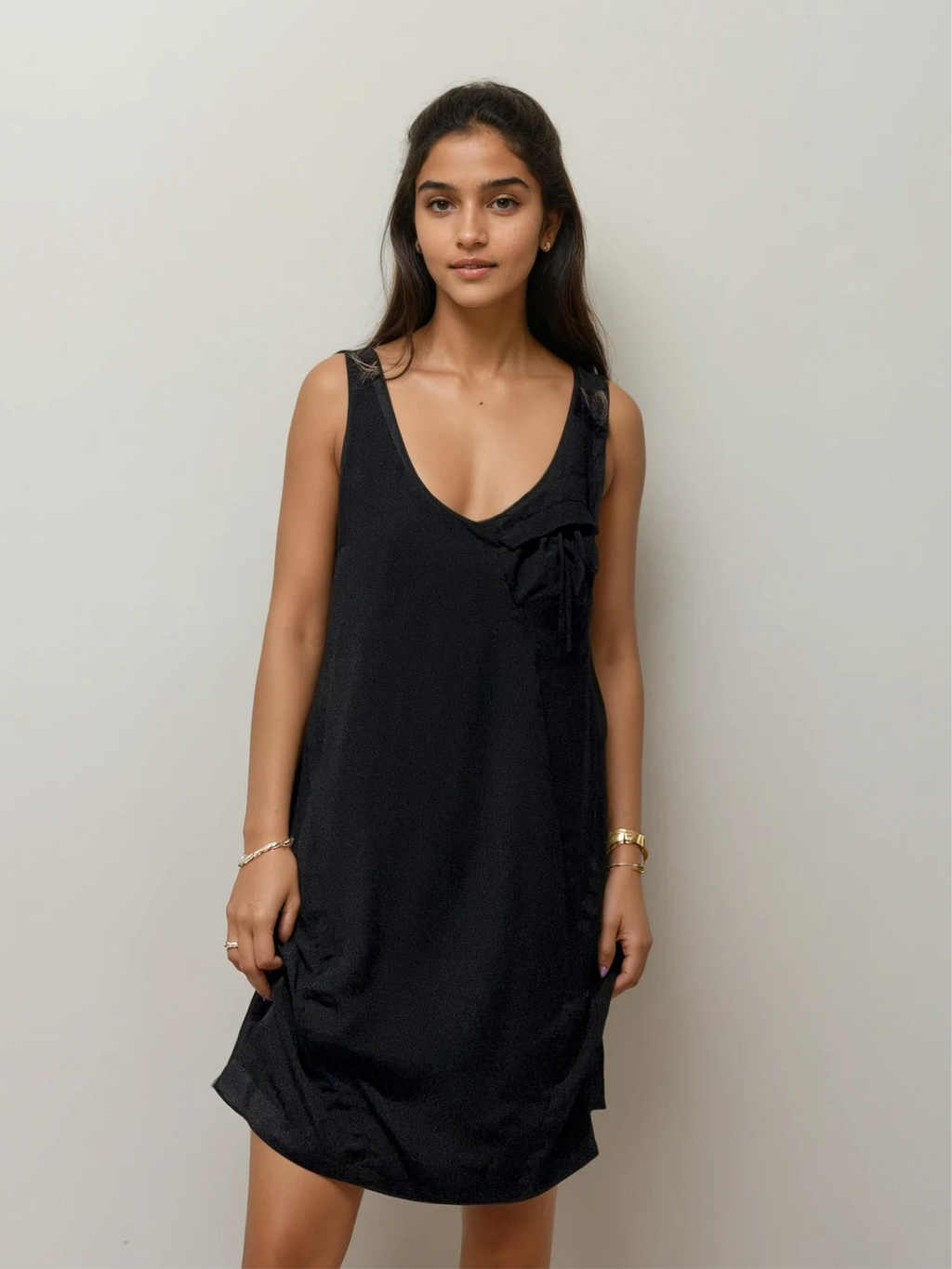 Prada Black Mini Dress