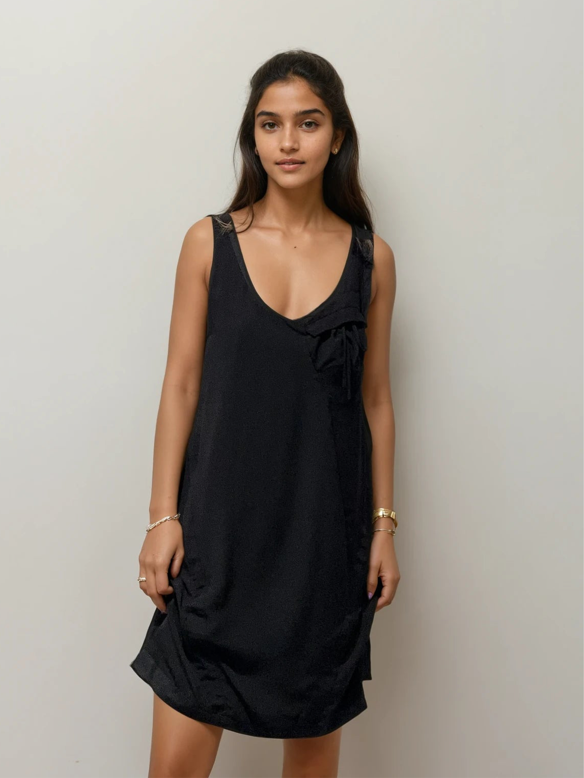 Prada Black Mini Dress
