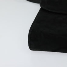 Load image into Gallery viewer, Gucci Black Suede Chain Shoulder Bag
