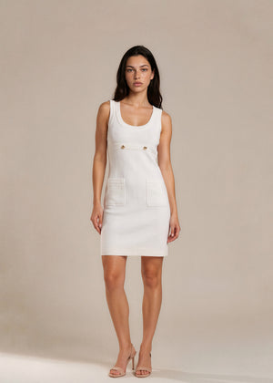 Chanel White Mini Dress
