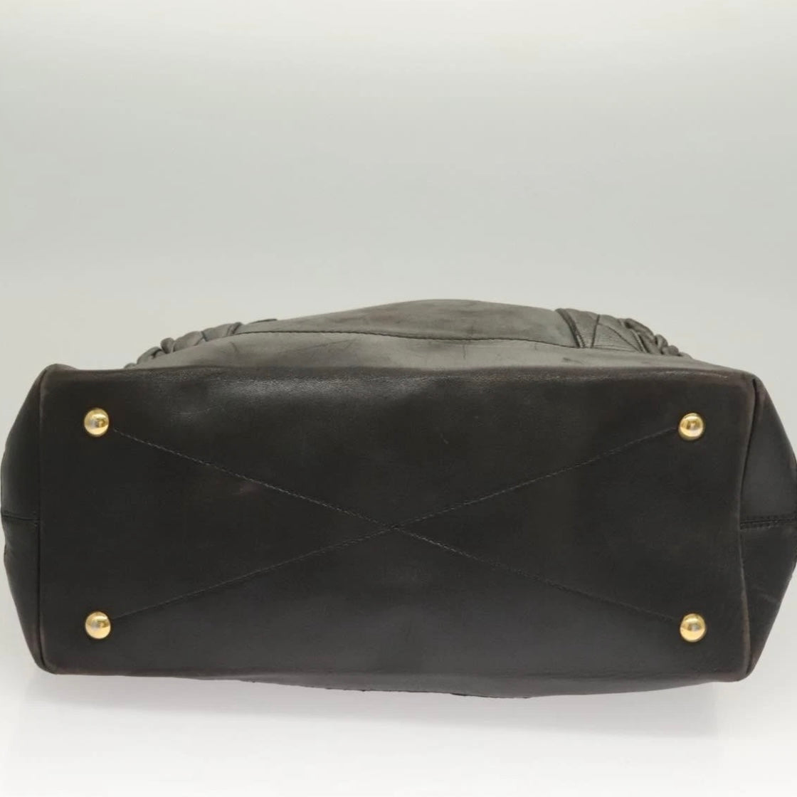 Miu Miu Black Leather Tote