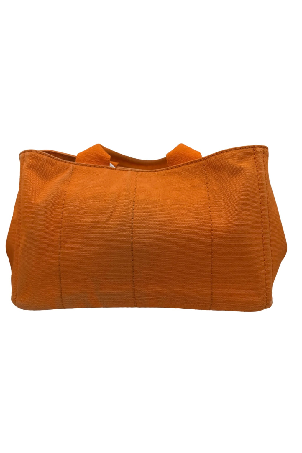 Prada Orange Canapa Tote