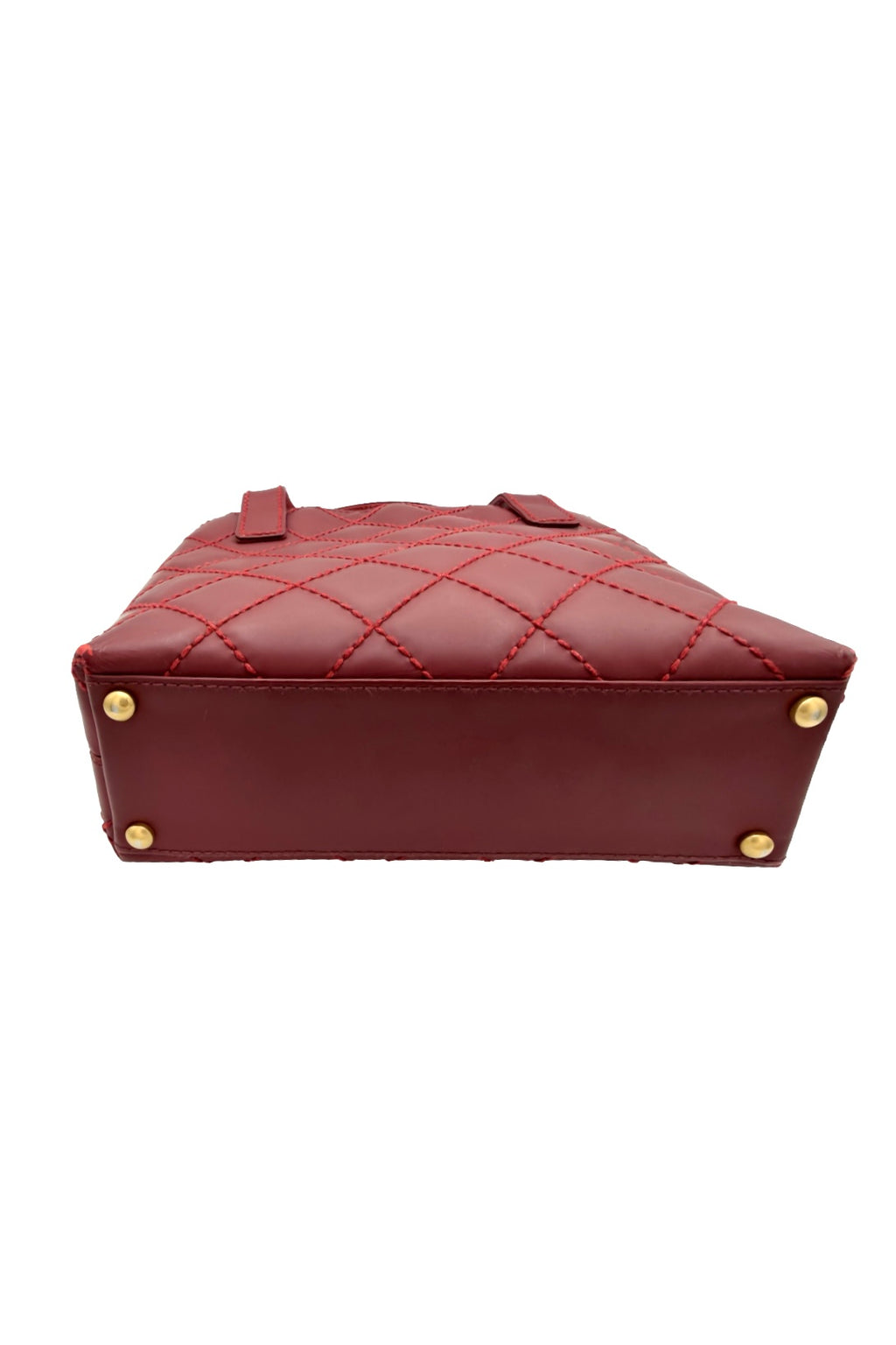 Chanel Burgundy Matte Tote