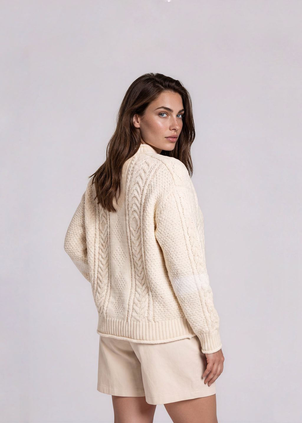 Givenchy Cream Logo Sweater