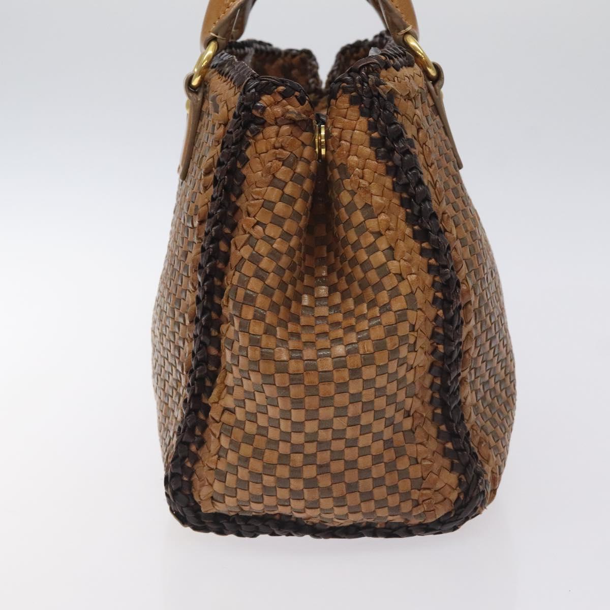 Prada Woven Leather Handbag