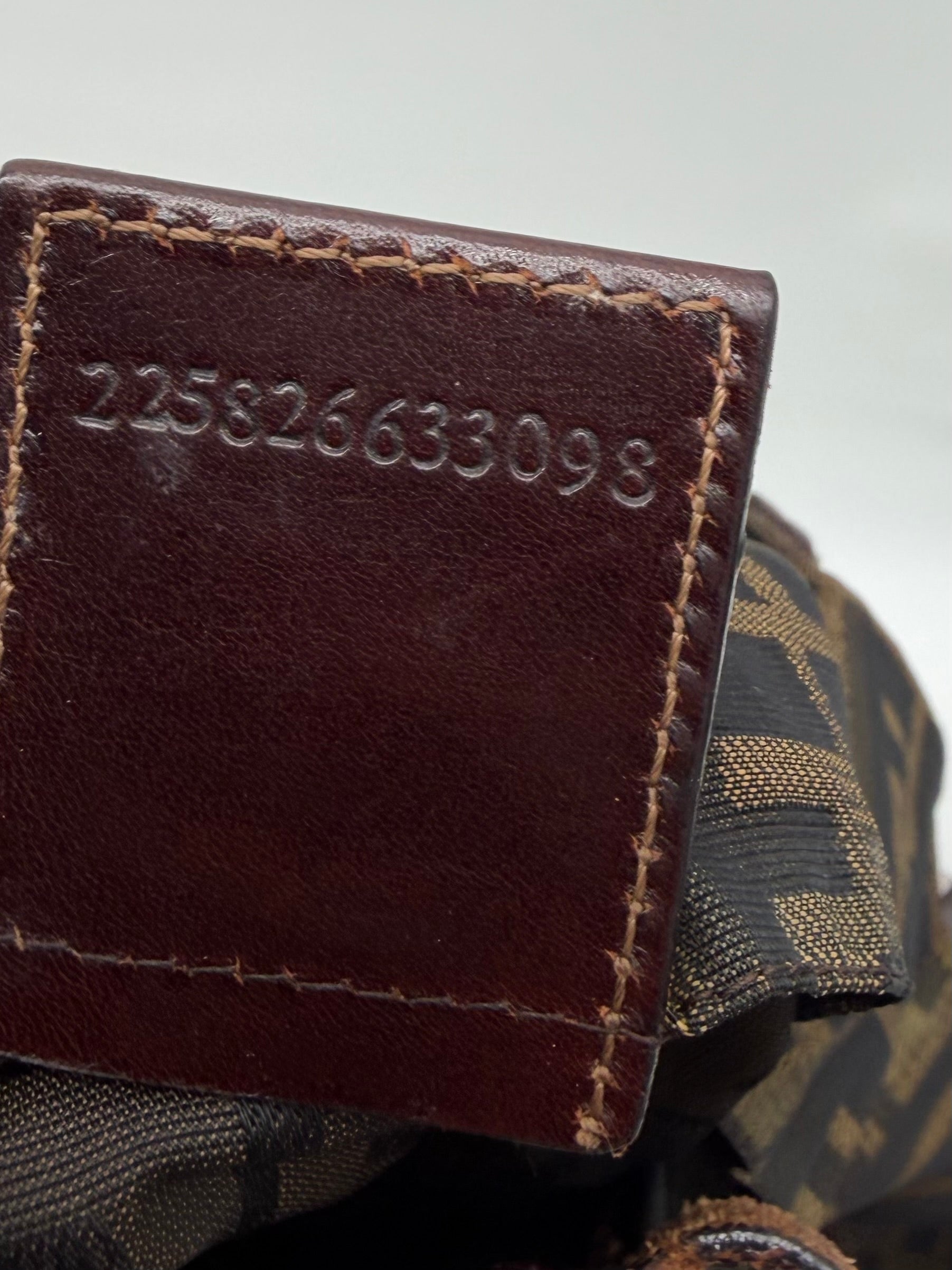 Fendi Zucca Mini Tote