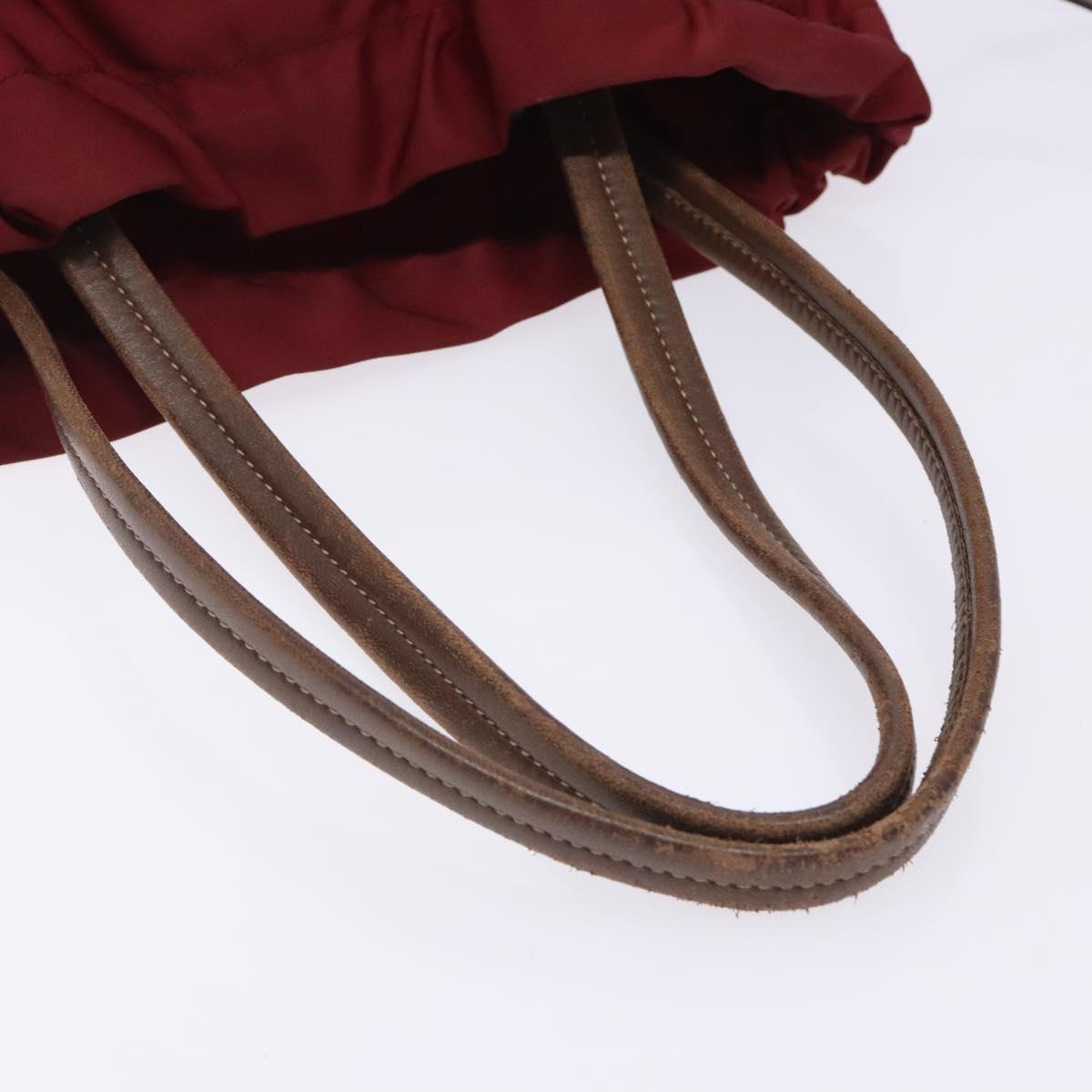 Prada Red Drawstring Handbag