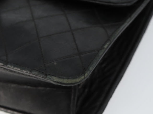 Chanel Black Leather Flap Bag