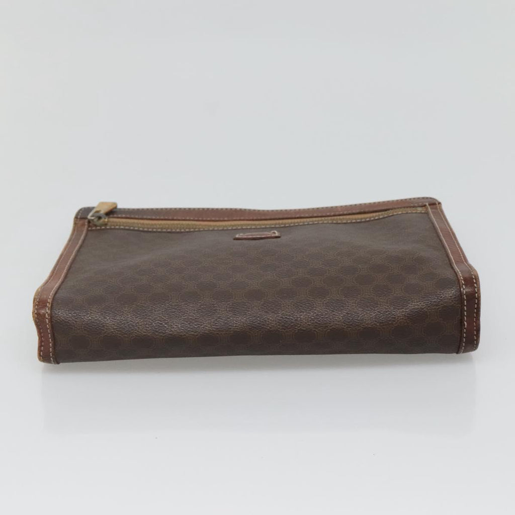 Celine Monogram Brown Clutch