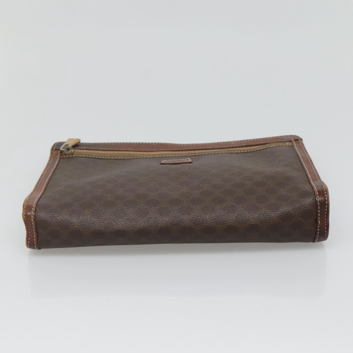 Celine Monogram Brown Clutch
