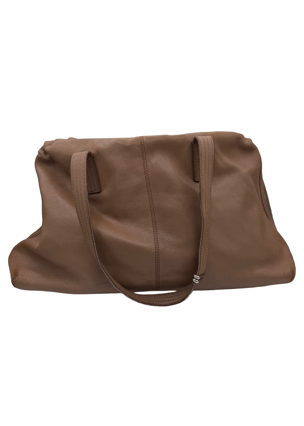Fendi Brown Leather Shoulder Bag
